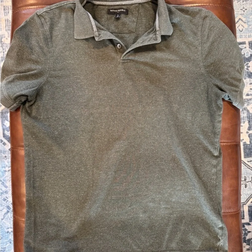 Banana Republic Olive Polo Shirt